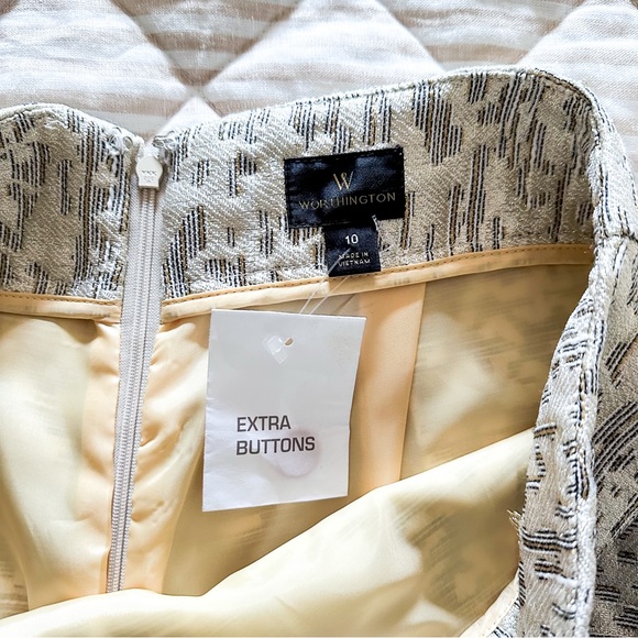 Worthington Gray Pencil Skirt - Picture 5 of 6